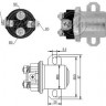 Втягивающее реле стартера MITSUBISHI  237835 артикул zm3428