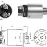 Втягивающее реле стартера MITSUBISHI  330427 артикул ZM2995