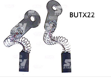 Щетки генератора BOSCH  Butx22 артикул butx22