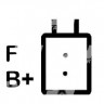 Генератор MITSUBISHI  A2TJ0481 артикул 11231n