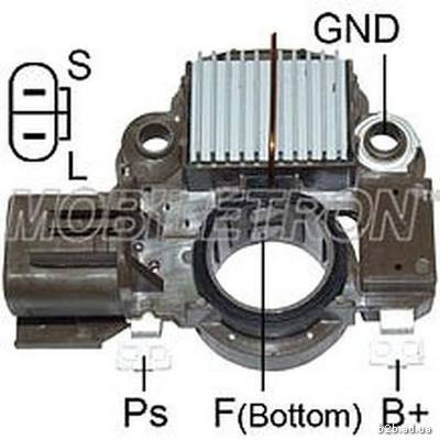Реле регуляторы генератора MITSUBISHI  A866X35072 артикул vr-h2009-115
