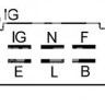 Реле регуляторы генератора DENSO  130627 артикул are6016