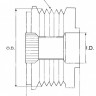 Шкивы генератора KIA  333084 артикул 535013510