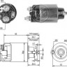 Втягивающее реле стартера DENSO  135652 артикул 135652