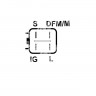 Генератор DENSO  JA1796 артикул a6025